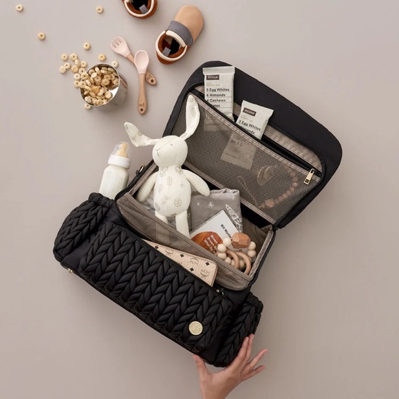 happ brand Handbags - Happ brand Quilted Baby diaper Bag